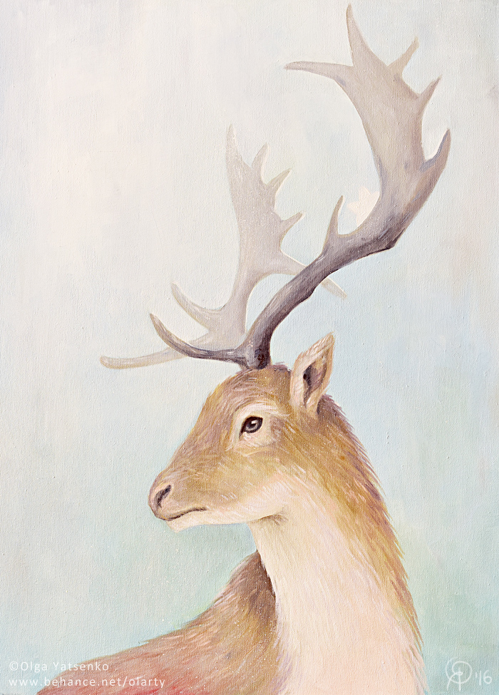 Artwork_artist_Olga_Yatsenk_deer