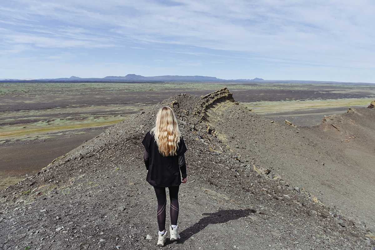 Iceland Crater landscape